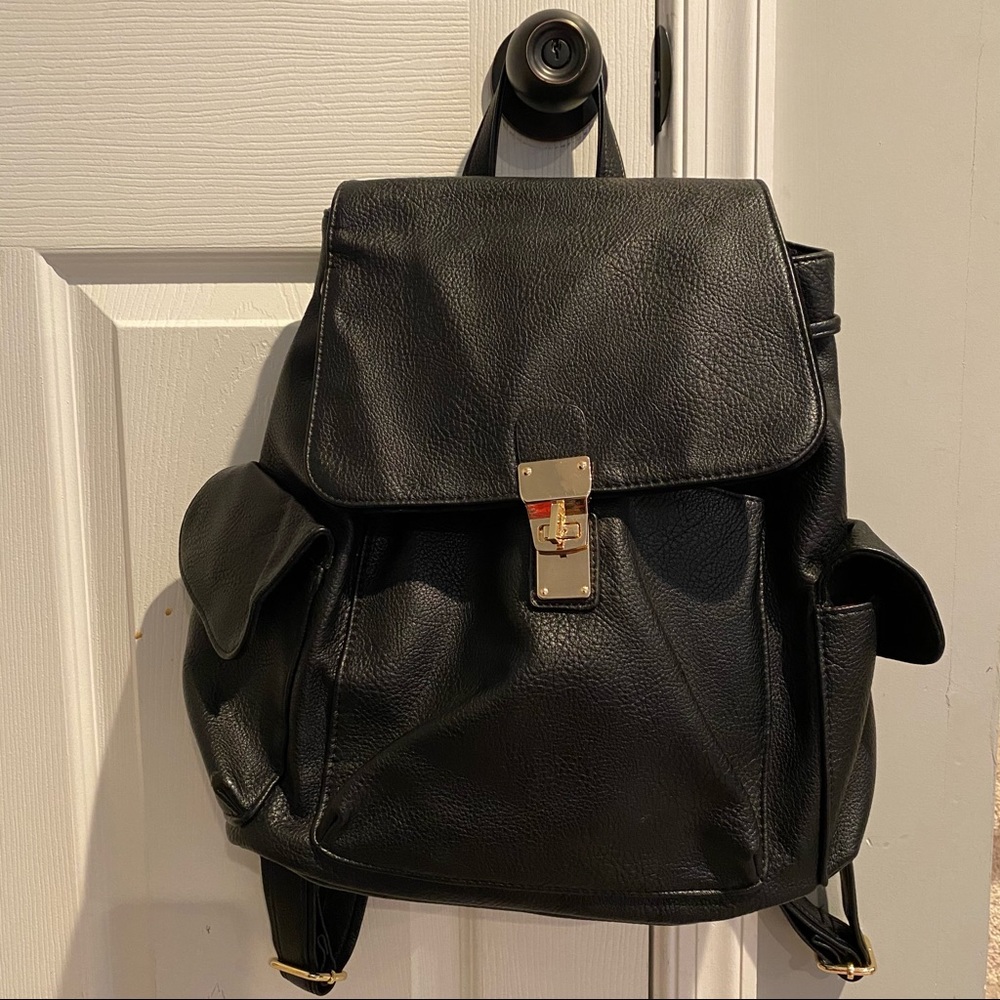 Black backpack